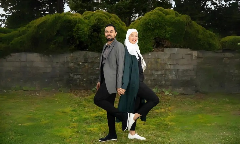 Zeeshan Hayat and Karina Hayat